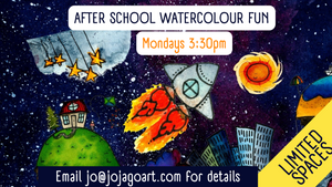 After School Watercolour Lessons [Term 2, 2024] Bookings
