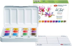 Boxed Sets, White Nights Watercolour Paints, Full Pans