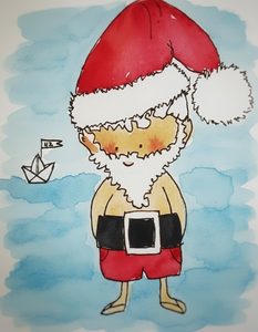 Dunedin Watercolour Christmas Cards Workshops
