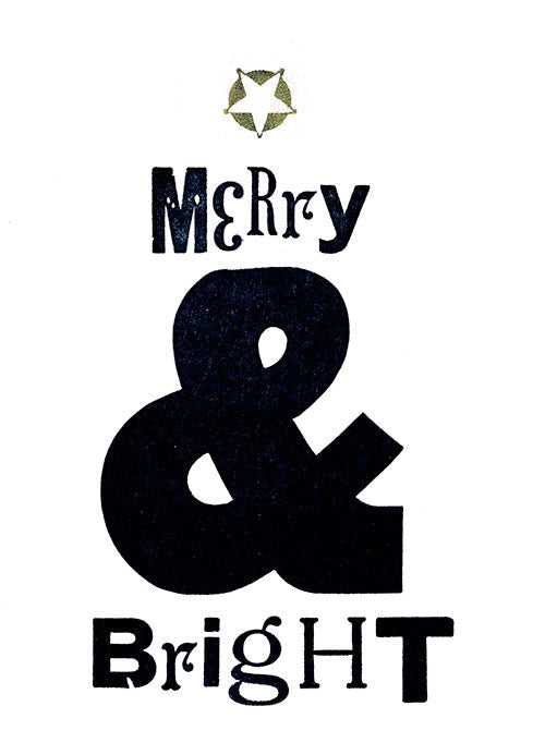 Letterpress Christmas Cards