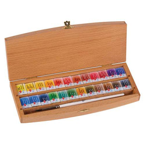 Boxed Sets, White Nights Watercolour Paints, Full Pans