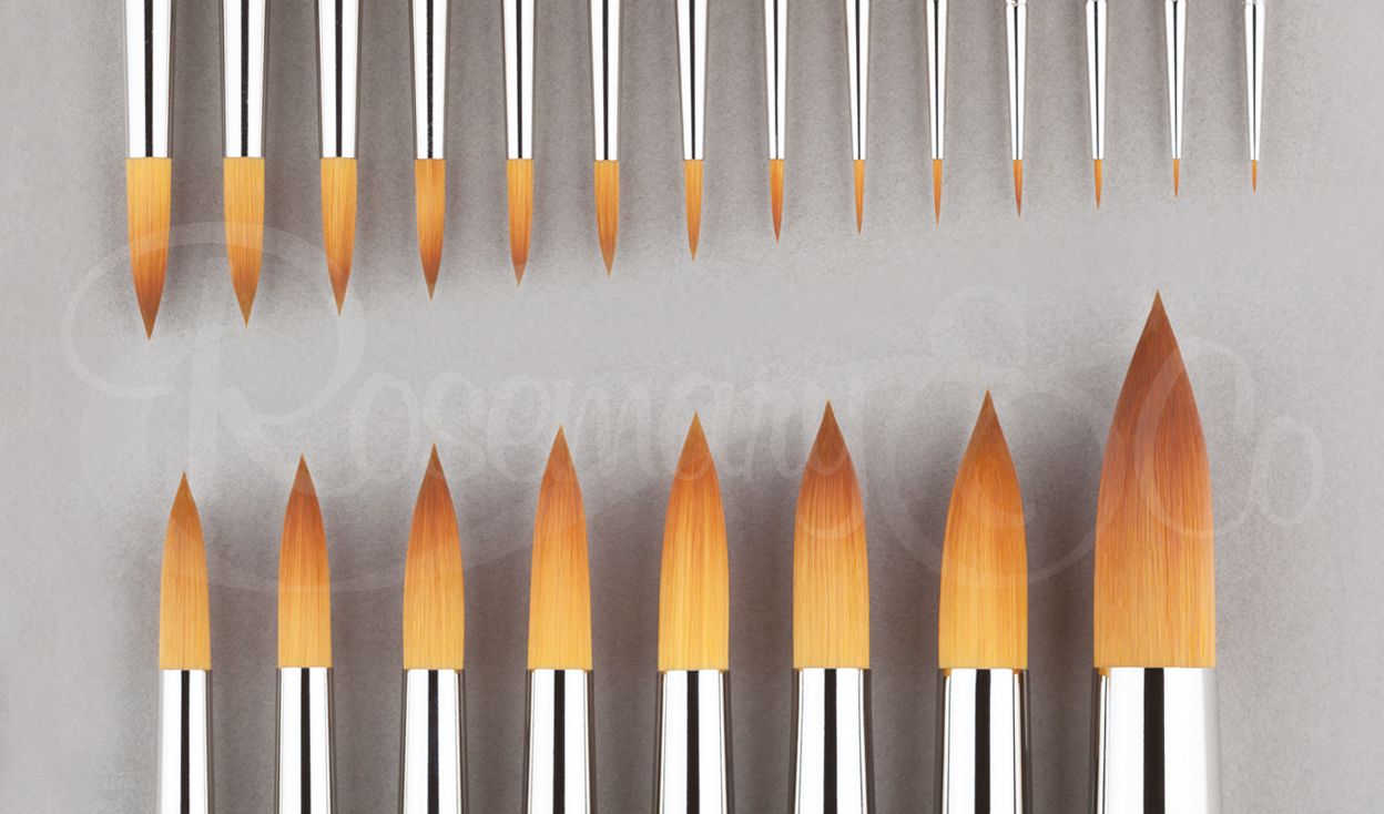 Handmade Pointed Brush from Rosemary & Co