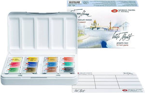 Boxed Sets, White Nights Professional Grade Watercolour Paints, Full Pans