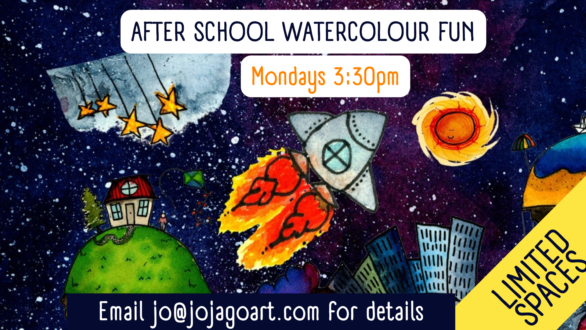 After School Watercolour Lessons [Term 1 2024] Bookings