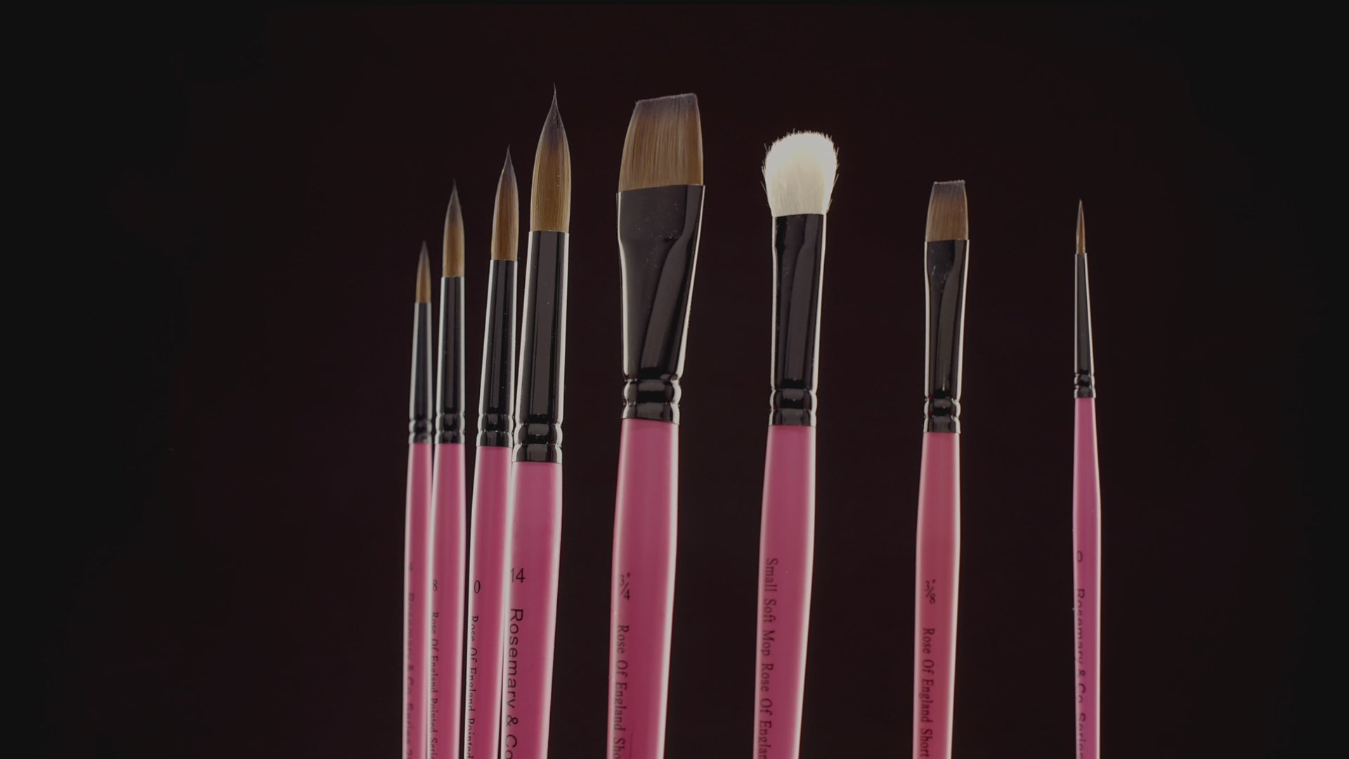 Handmade Beginners Brush Set from Rosemary & Co
