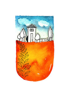 Greeting Cards - Whimsical Watercolours