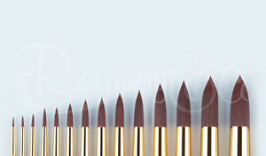 Handmade Shiraz Pointed Round Brush from Rosemary & Co