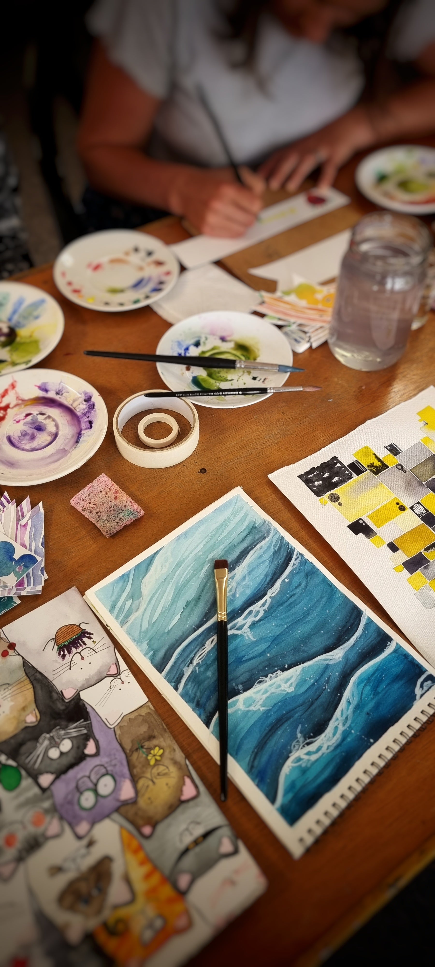Evening Watercolour Lessons - Beginners & Beyond