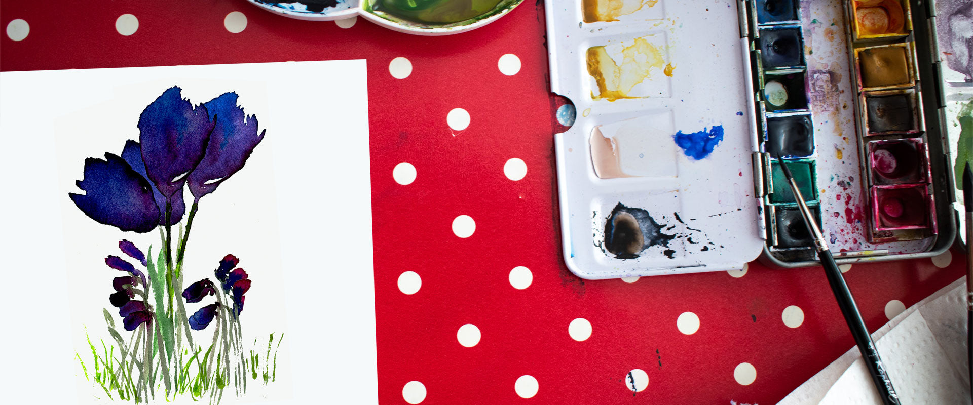 Evening Watercolour Lesson Bookings