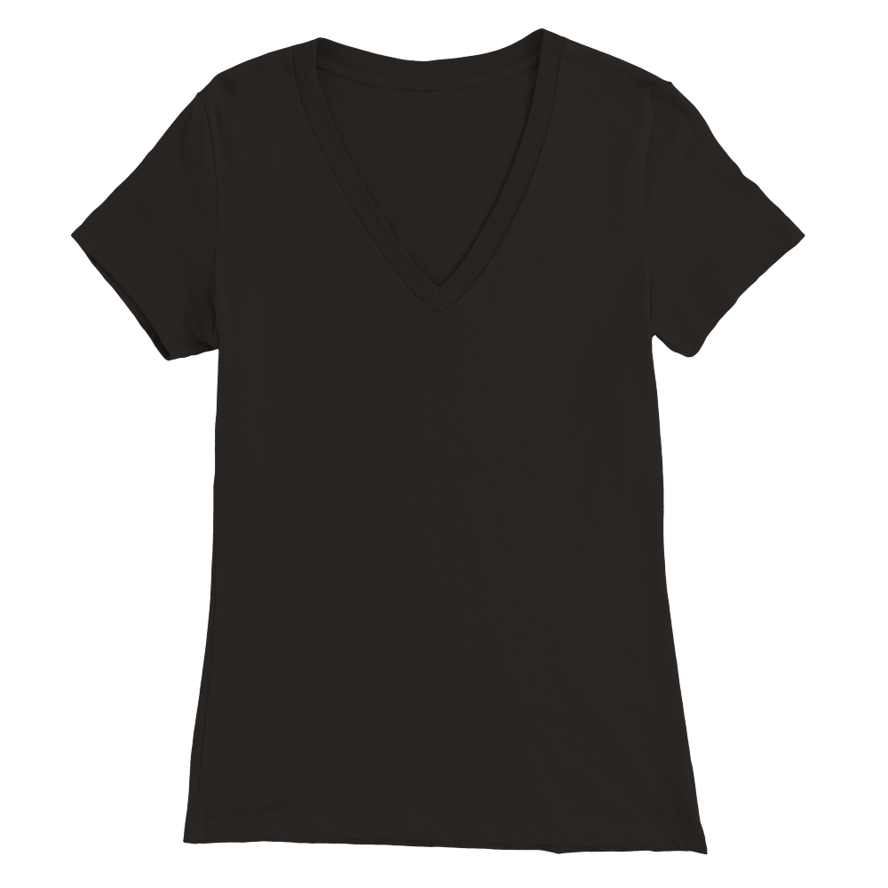 Premium Womens V-Neck T-shirt
