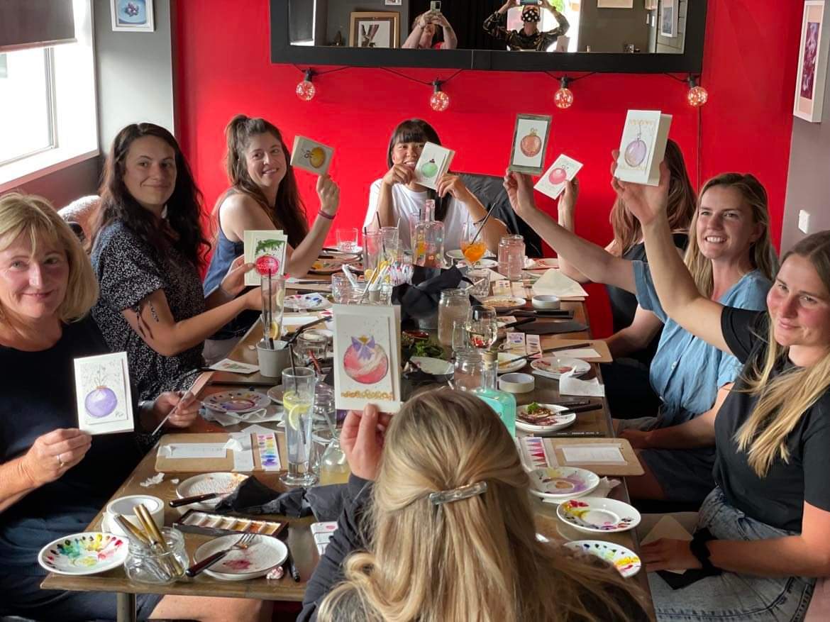 Paint & Sip Watwrcolour Workshop (Dunedin City)